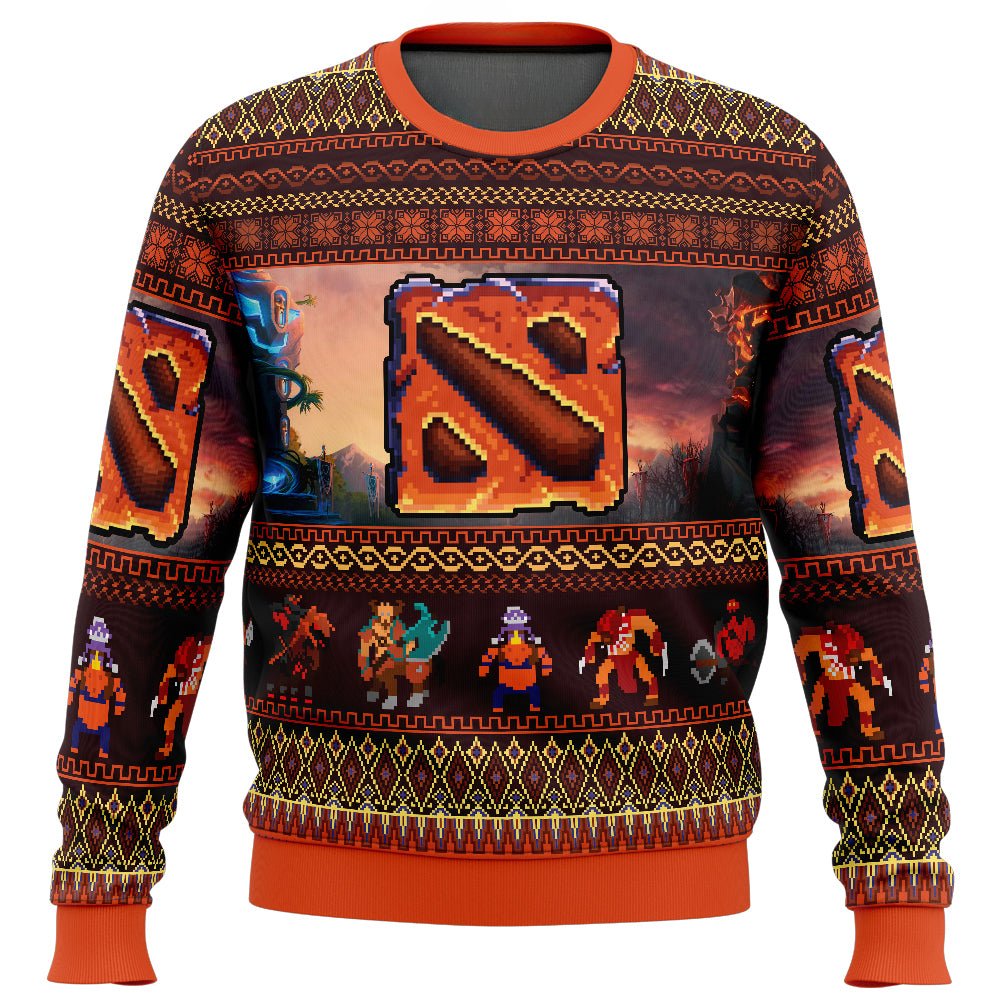 Dire Dota 2 Ugly Christmas Sweater