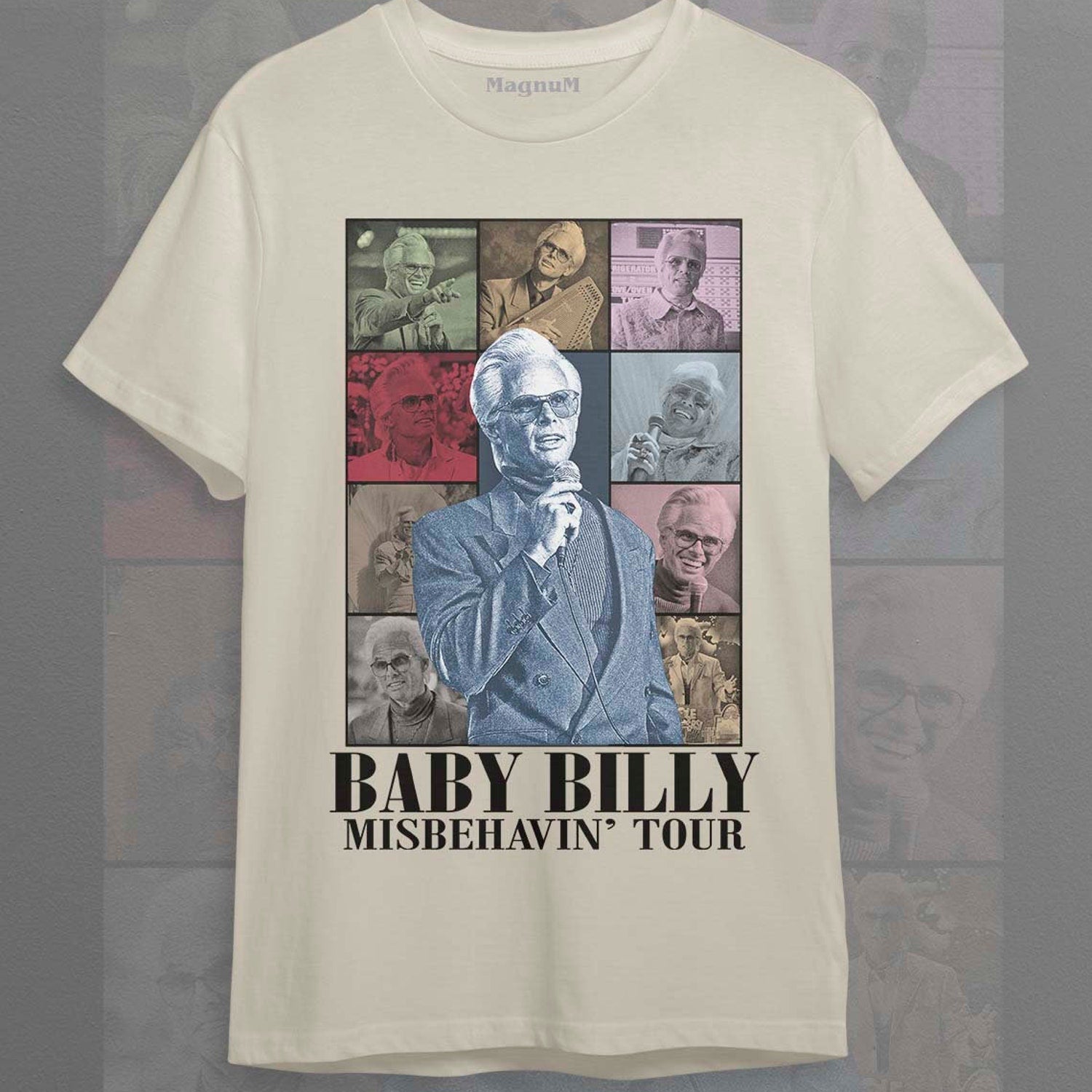 The Righteous Gemstones - Uncle Baby Billy - Misbehavin tour Unisex Softstyle T-Shirt