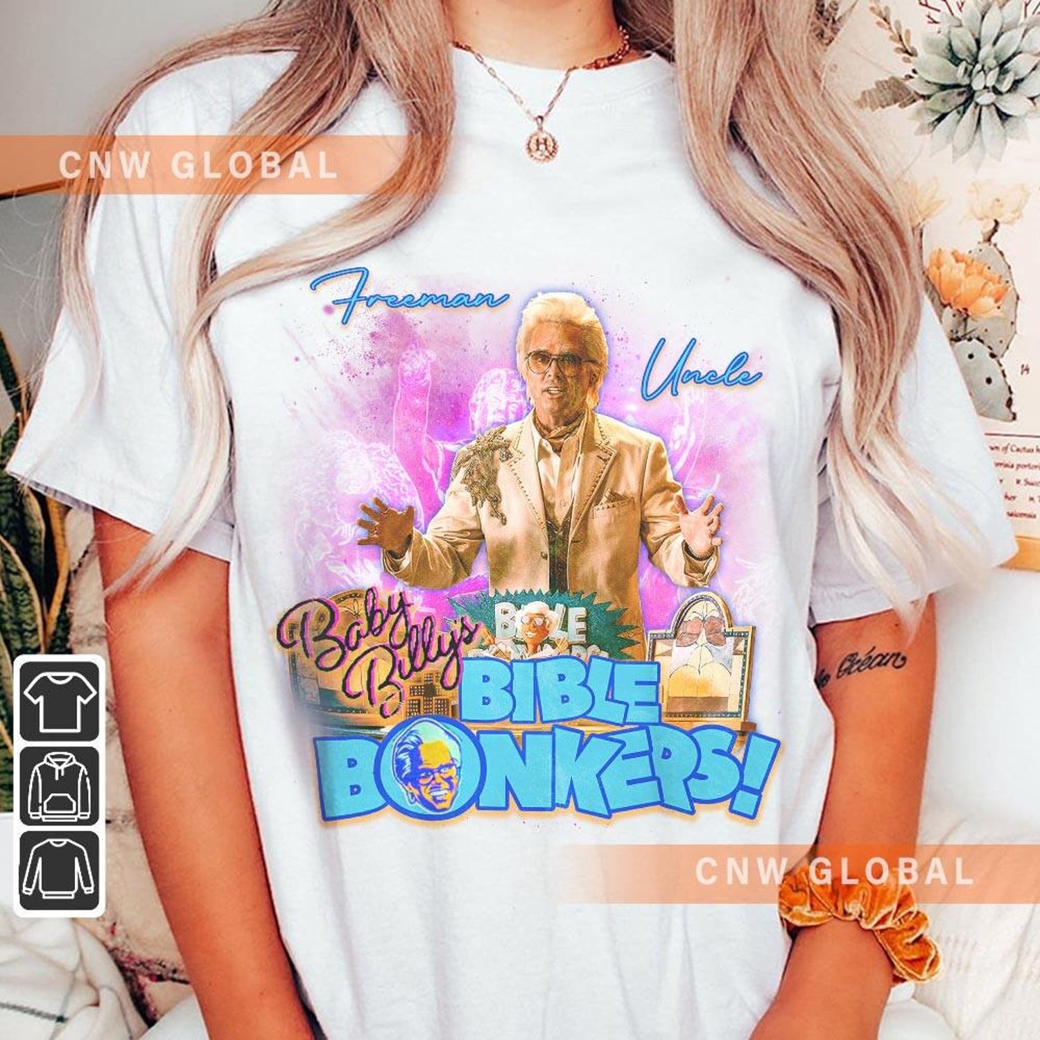 Uncle Baby Billy Freeman Movie Shirt, Bible Bonkers Vintage 90s Y2K Graphic Tee, Baby Billy Retro Unisex Gift For Fan