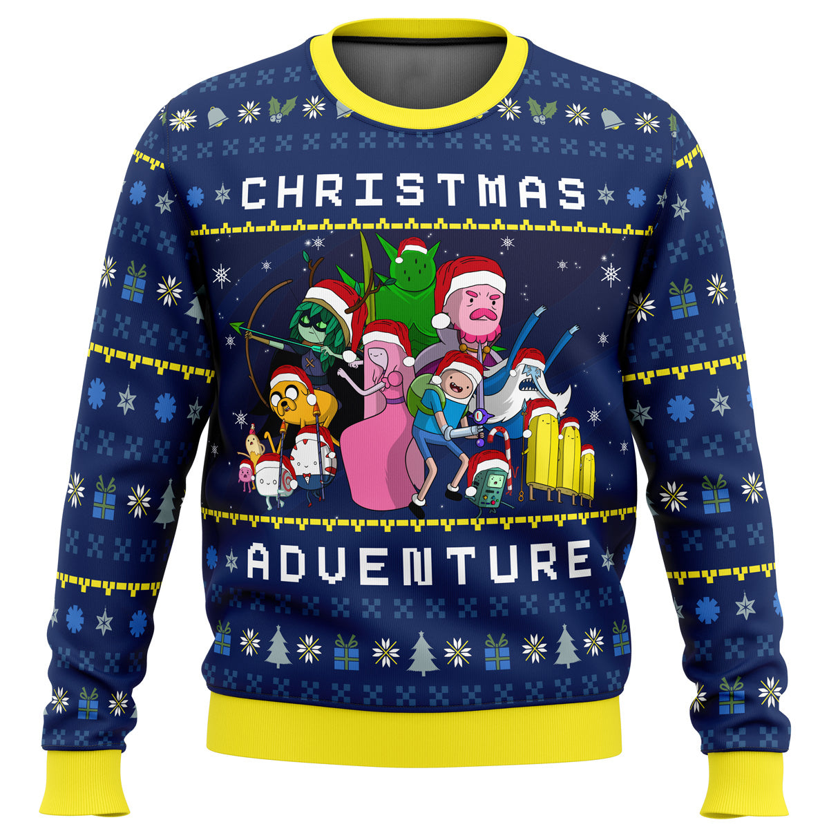 Adventure Time Christmas Quest Ugly Christmas Sweater