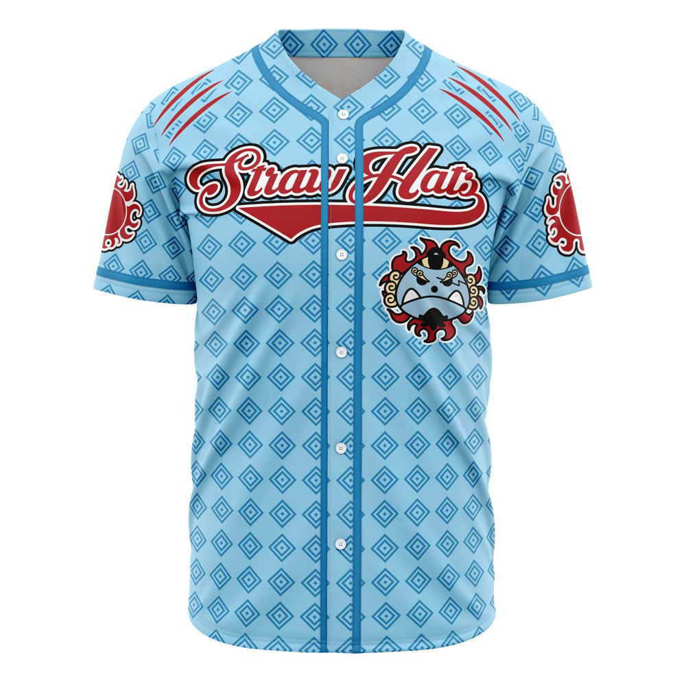 Straw Hats Jinbe One Piece Baseball Jersey