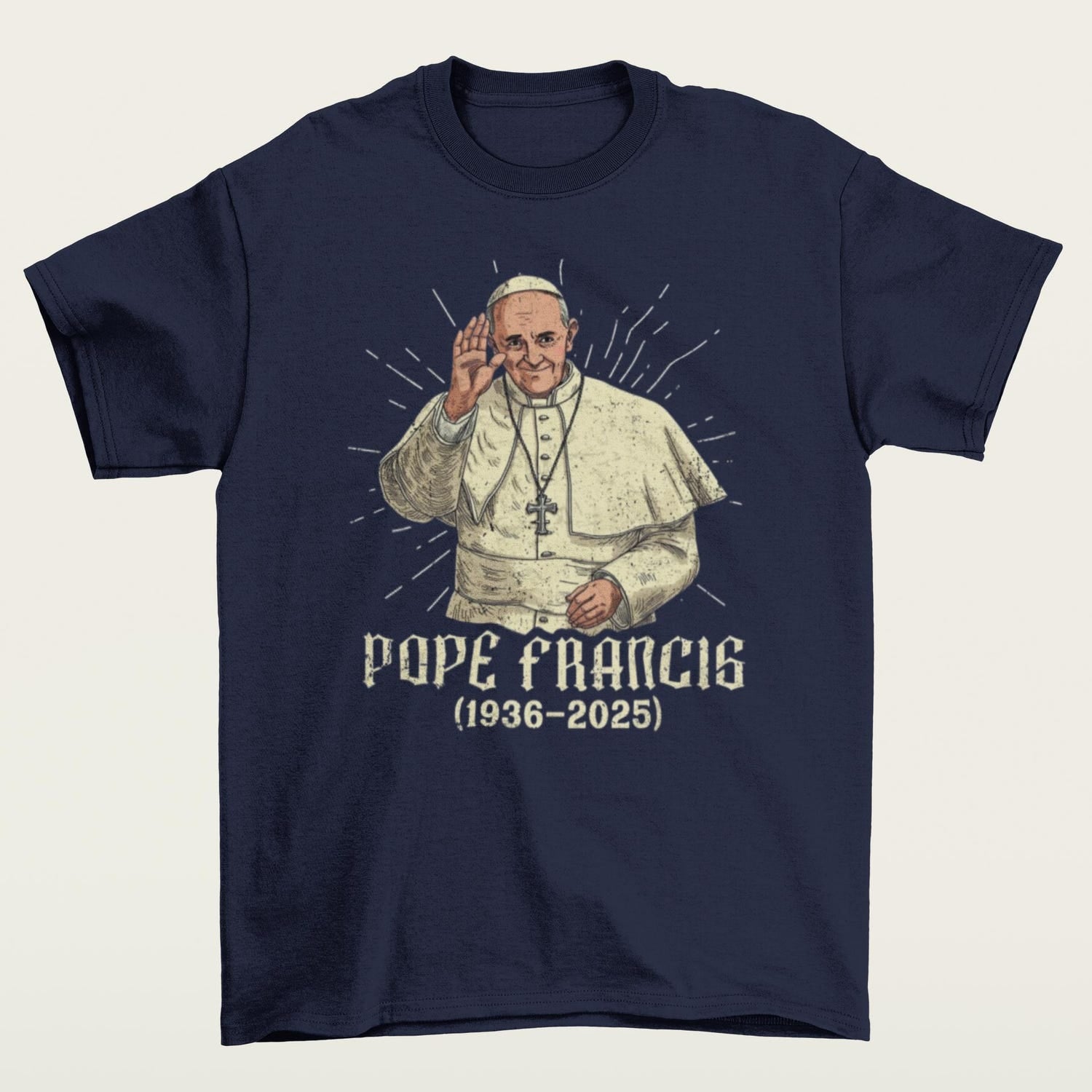RIP Pope Francis Tshirt, Vatican Catholic Hoodie, Pope Francis Shirt, 1936 2025 shirt, Religious Gift, Christian Top, Pope Francis Vatican