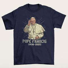 RIP Pope Francis Tshirt, Vatican Catholic Hoodie, Pope Francis Shirt, 1936 2025 shirt, Religious Gift, Christian Top, Pope Francis Vatican