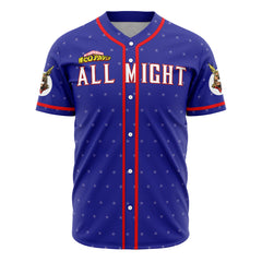 All Might My Hero Academia Baseball Jersey