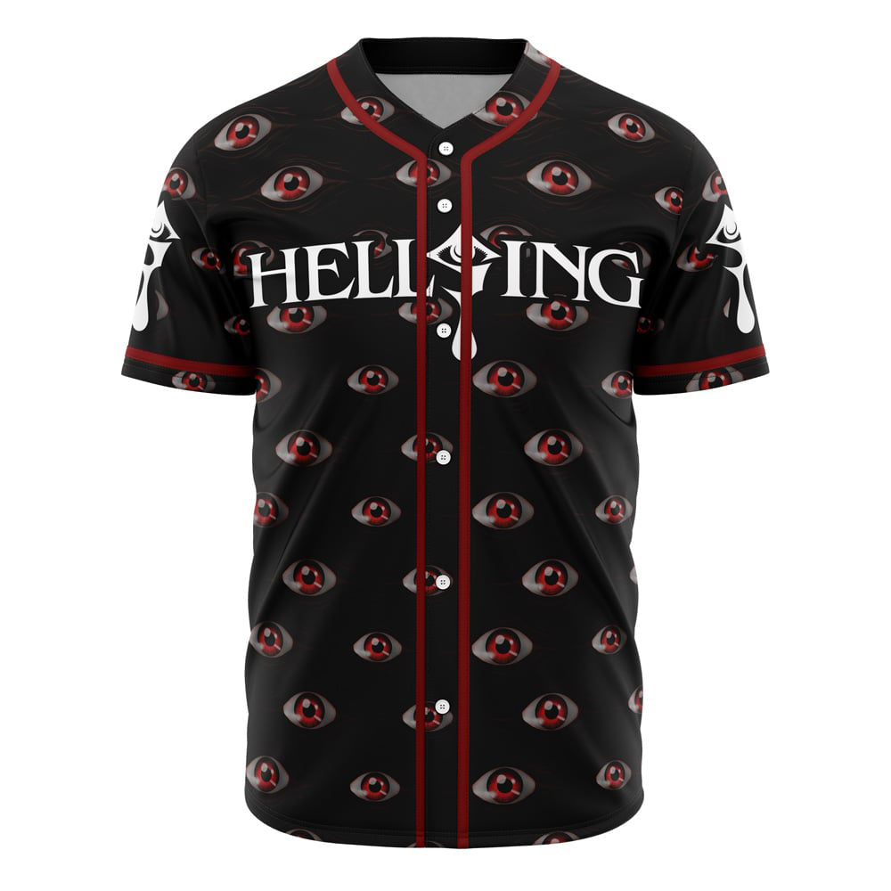 Alucard Eyes V1 Hellsing Baseball Jersey