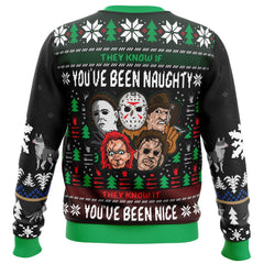 An Ugly Slasher Horror Movie Ugly Christmas Sweater