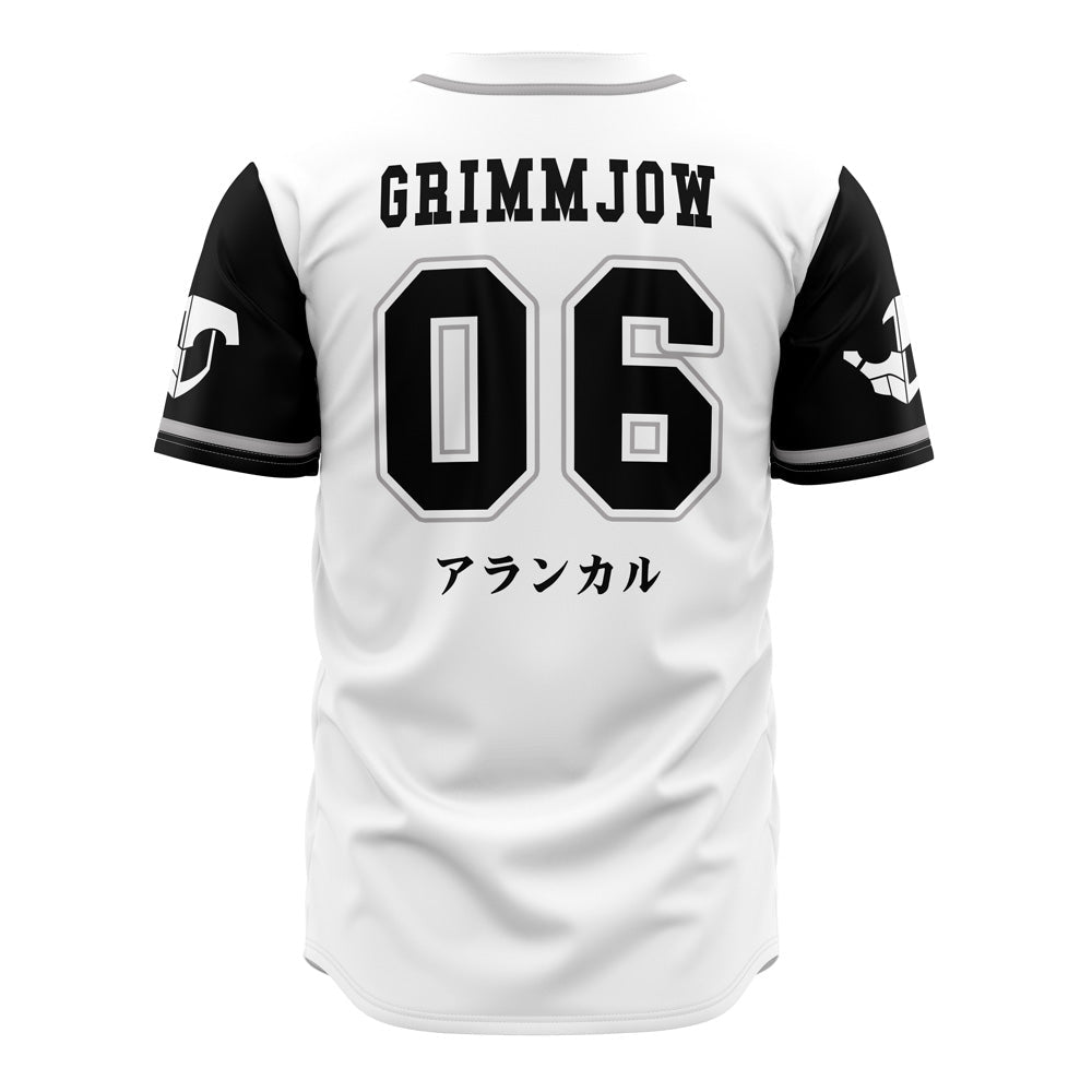 Arrancars Grimmjow Bleach Baseball Jersey