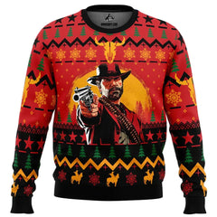 Arthur Morgan Red Dead Redemption Ugly Christmas Sweater