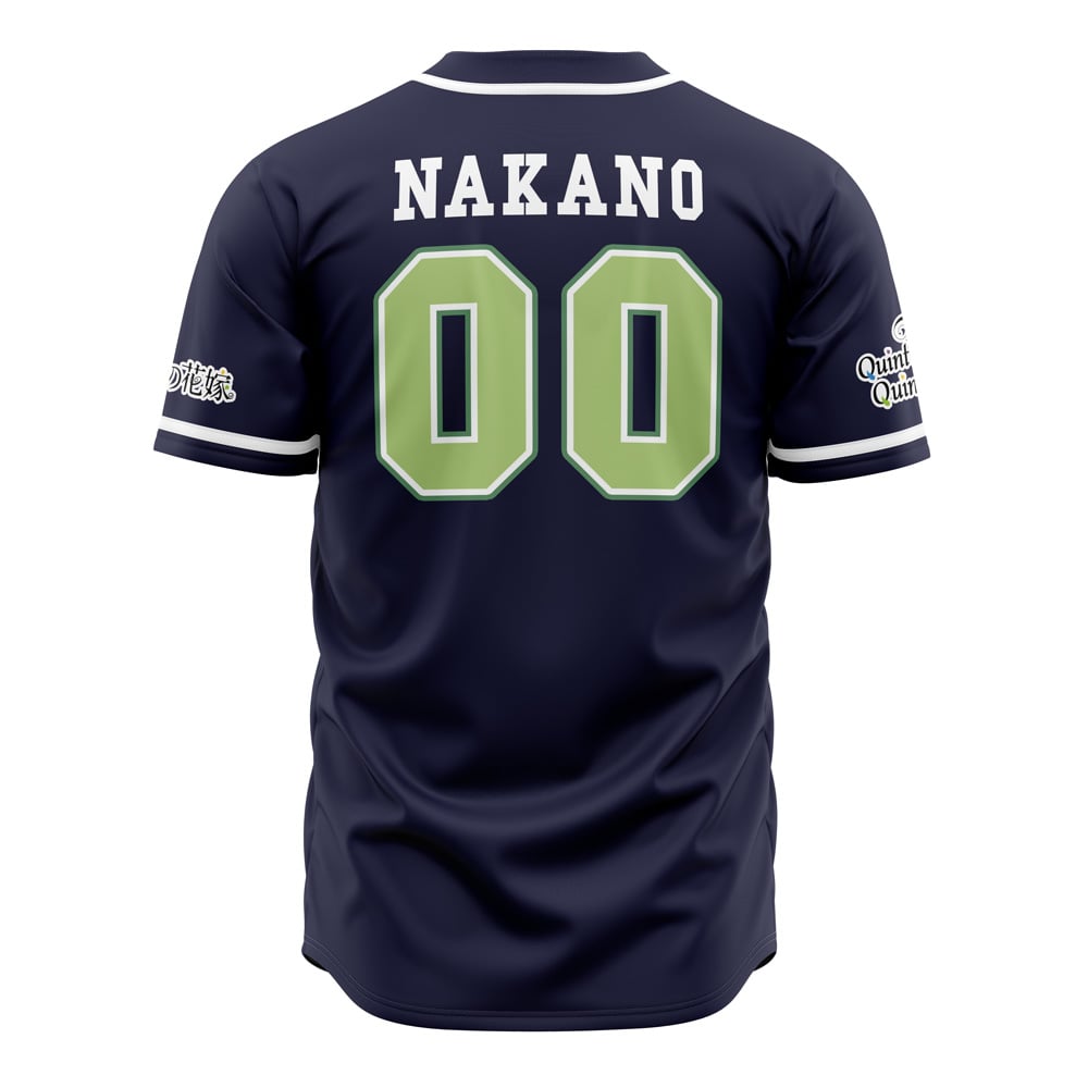 Asahiyama High School The Quintessential Quintuplets Baseball Jersey