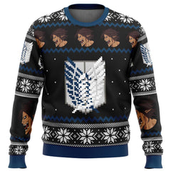 Attack on Titan Survey Corps Ugly Christmas Sweater