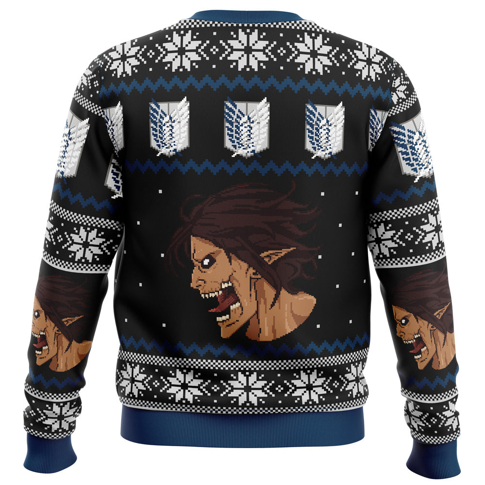 Attack on Titan Survey Corps Ugly Christmas Sweater