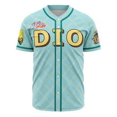 Auratic Dio Jojo's Bizarre Adventure Baseball Jersey