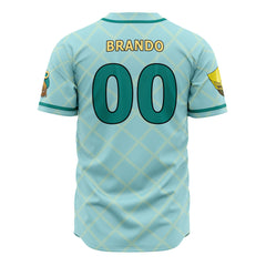 Auratic Dio Jojo's Bizarre Adventure Baseball Jersey