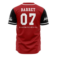 Avalanche Final Fantasy 7 Baseball Jersey