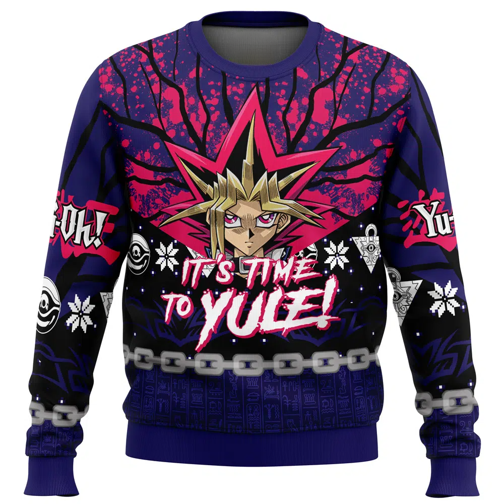 It’s Time To Yule Yugioh Ugly Christmas Sweater