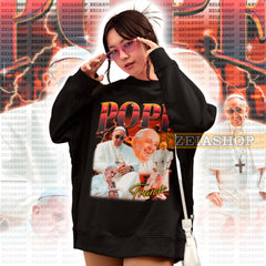 POPE FRANCIS Retro 90s Shirt, Pope Francis Homage, Pope Francis Fan merch, Pope Francis Gift, Pope Francis Sweatshirt, Pope Francis Tee