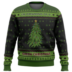 I’m Dreaming of a Green Christmas Ugly Christmas Sweater