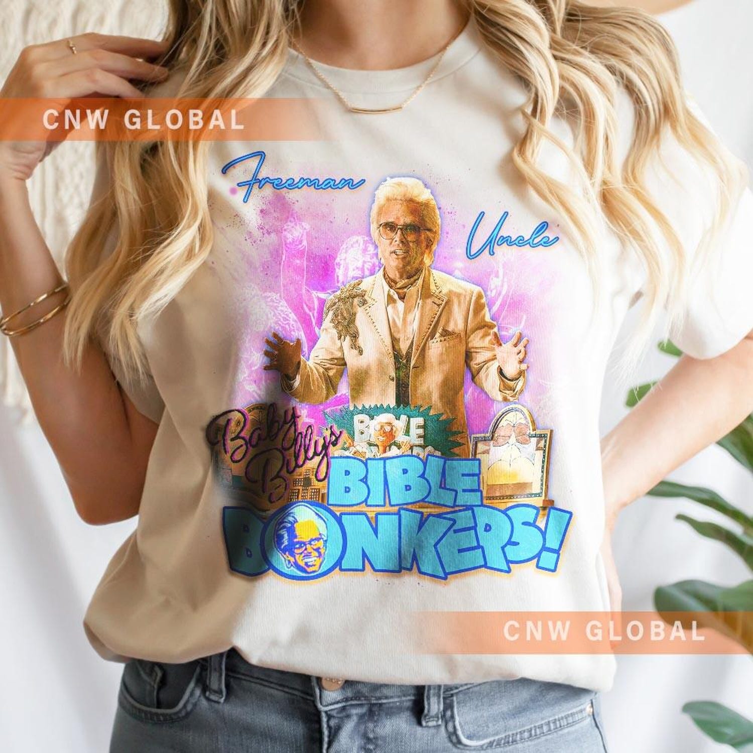 Uncle Baby Billy Freeman Movie Shirt, Bible Bonkers Vintage 90s Y2K Graphic Tee, Baby Billy Retro Unisex Gift For Fan