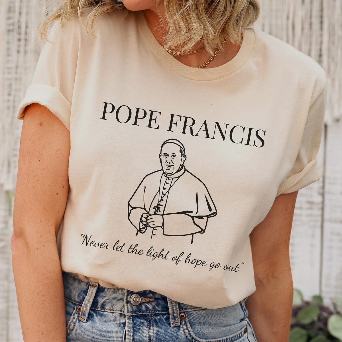 Pope Francis Shirt, Catholic Sweatshirt, Faithful Catholic Apparel, Religious Quote Shirt, Inspirational Catholic Shirt,Vatican Pope Francis