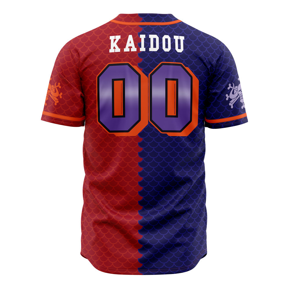 Beast Pirates Kaidou One Piece Baseball Jersey