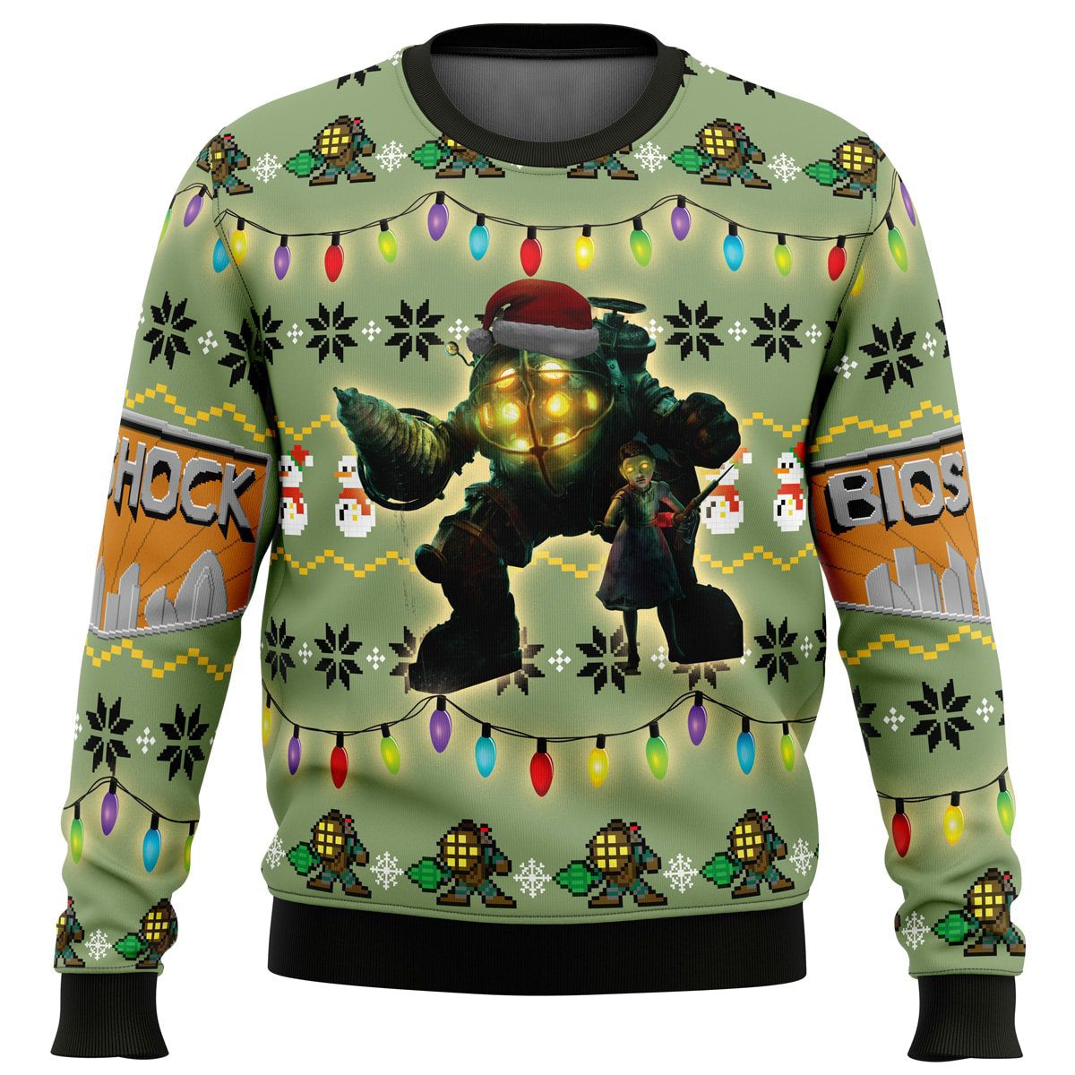 Big Daddy Bioshock Ugly Christmas Sweater