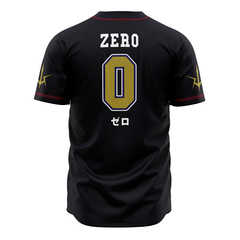 Black Knights Zero Code Geass Baseball Jersey