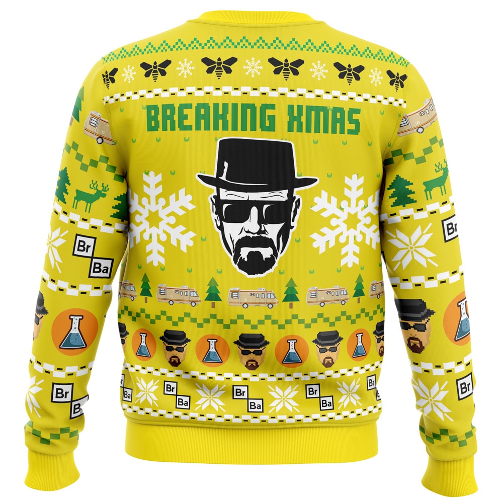 Breaking Xmas Breaking Bad Ugly Christmas Sweater