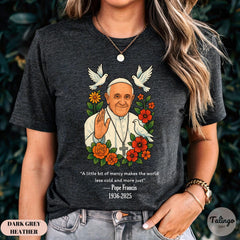 RIP Pope Francis Shirt, Pray for Pope, Vatican Catholic Shirt, Religious T-Shirt, Pope Francis Commemorative Shirt, Pope Francis Holy Father