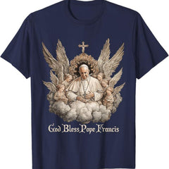 Thank You Father Pope Francis shirt, Memorial Tribute Tee 1936-2025, Catholic Christian Gift, Vatican Angel, RIP Pope Francis shirt