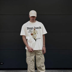 Basketball Pope Francis T-Shirt, Funny Basketball Shirt, Unique Religious Apparel, Gift for Dad, Unisex Garment-Dyed Tee, Step Back Design