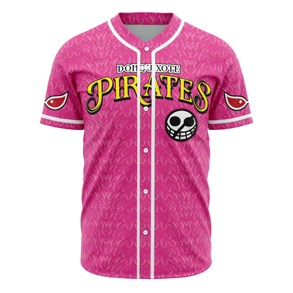 Donquixote Pirates Doflamingo One Piece Baseball Jersey