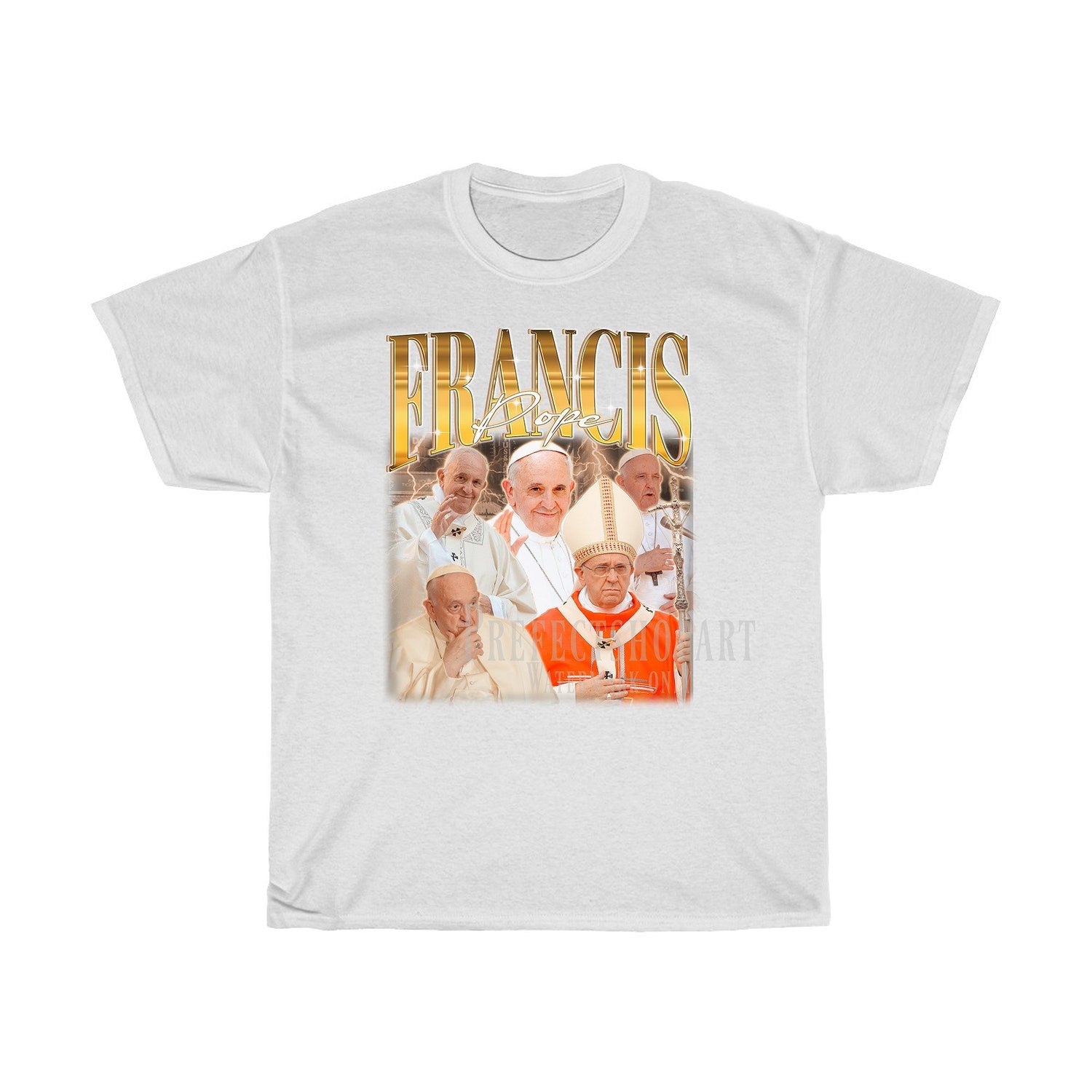 POPE FRANCIS Shirt, Pope Francis the head of the Catholic Church Homage T-shirt, Pope Francis Vintage Merch, Funny Papa Francisco Fan