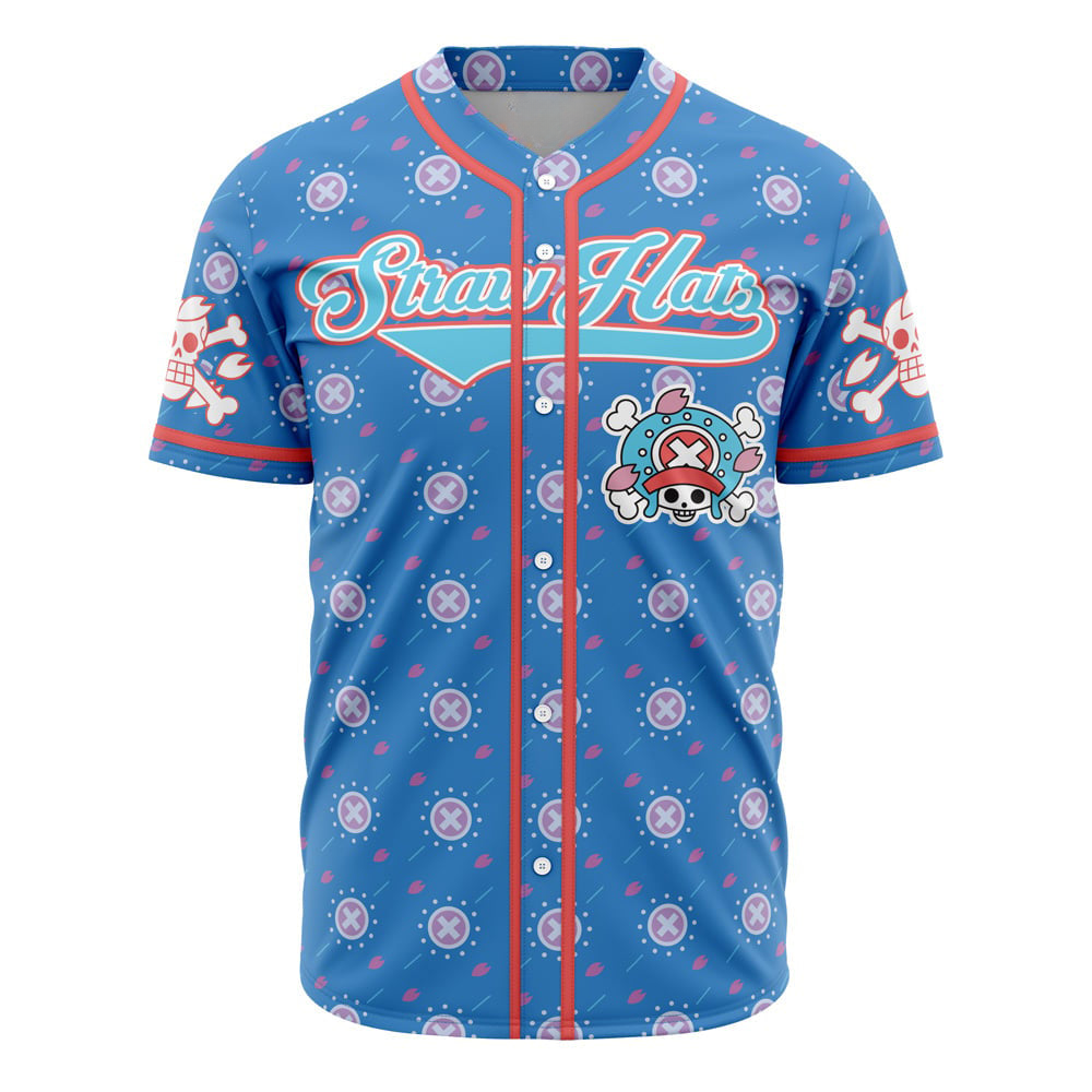 Straw Hats Chopper One Piece Baseball Jersey