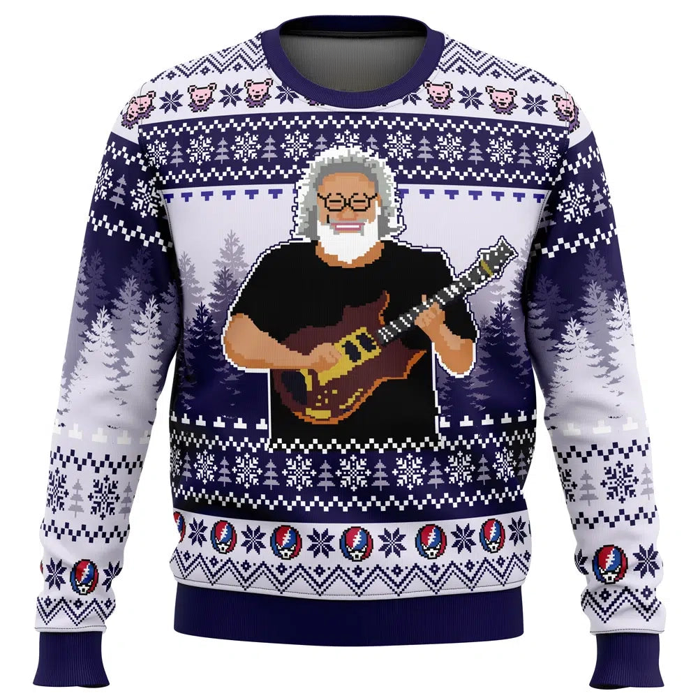 Jerry Garcia Grateful Dead Ugly Christmas Sweater