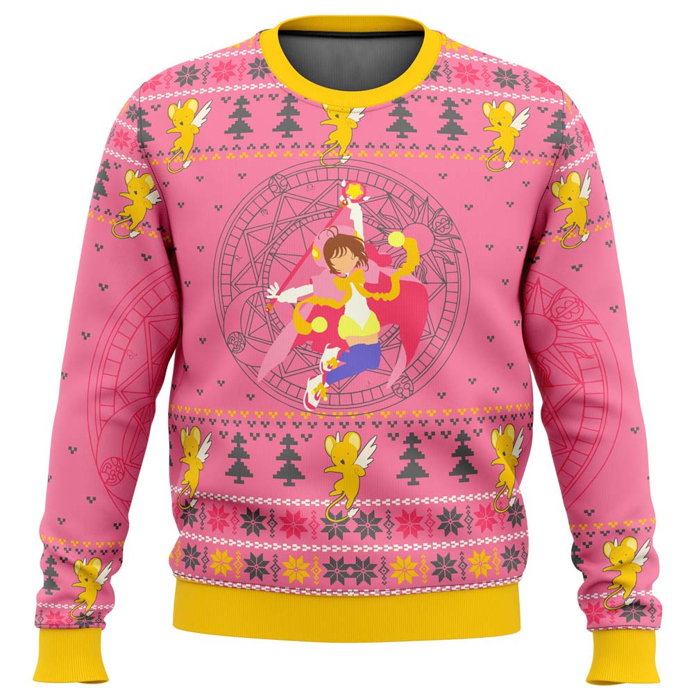 Cardcaptor Sakura Ugly Christmas Sweater