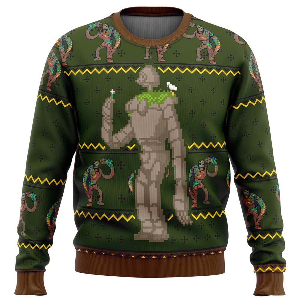 CASTLE IN THE SKY Laputan Robot Soldier Ugly Christmas Sweater