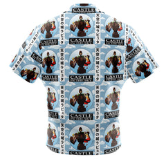 Castle in the Sky Studio Ghibli Button Up Hawaiian Shirt