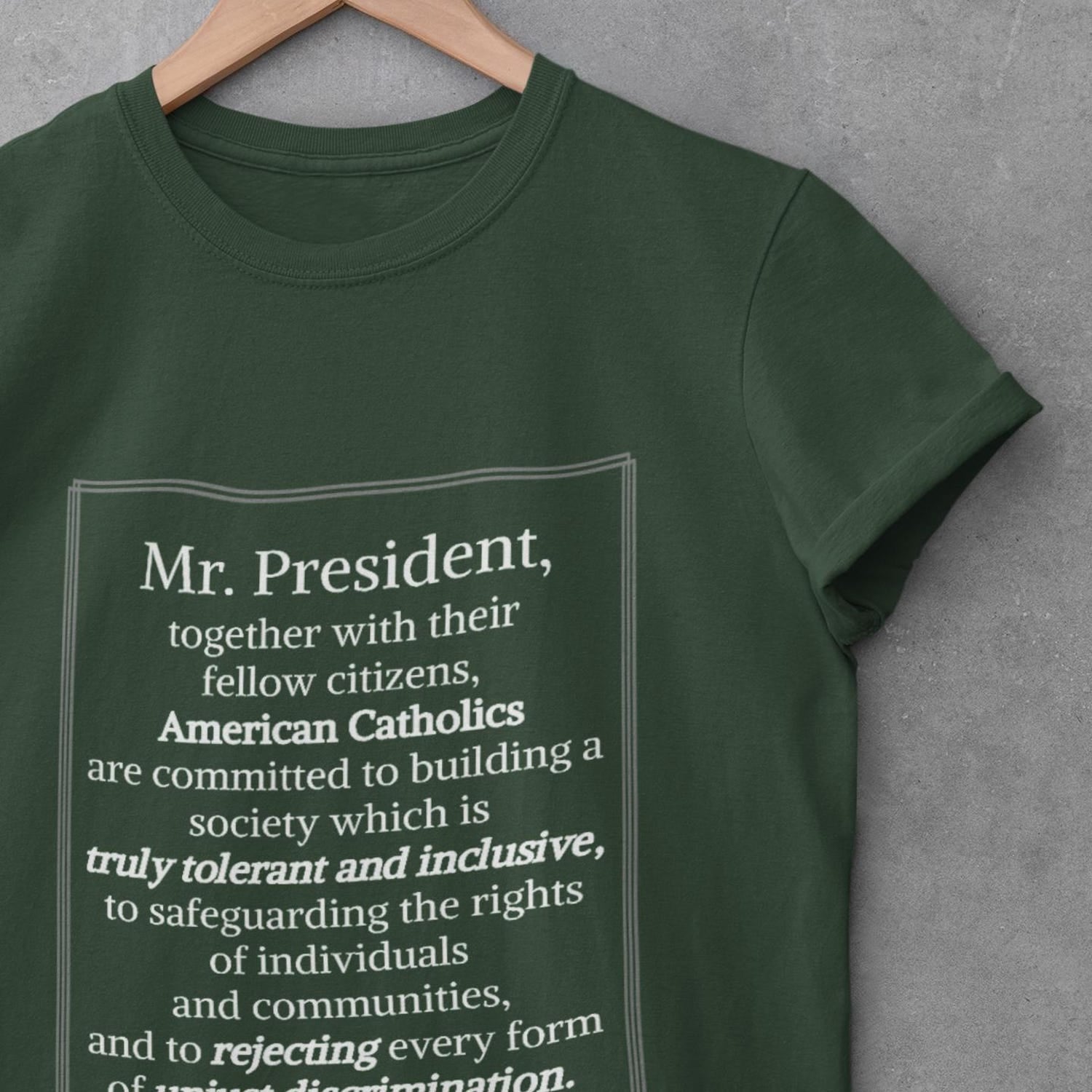 Pope Francis Inspirational Unisex Cotton Tee - T-Shirt with Uplifting Quote