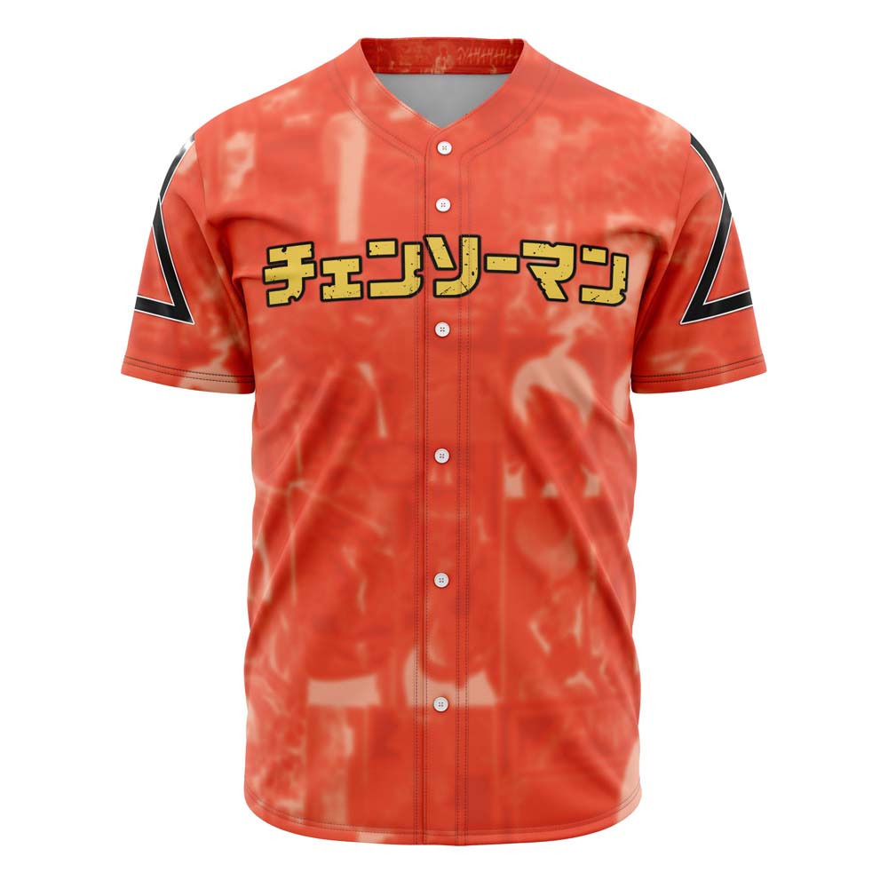 Chainsaw Man Baseball Jersey