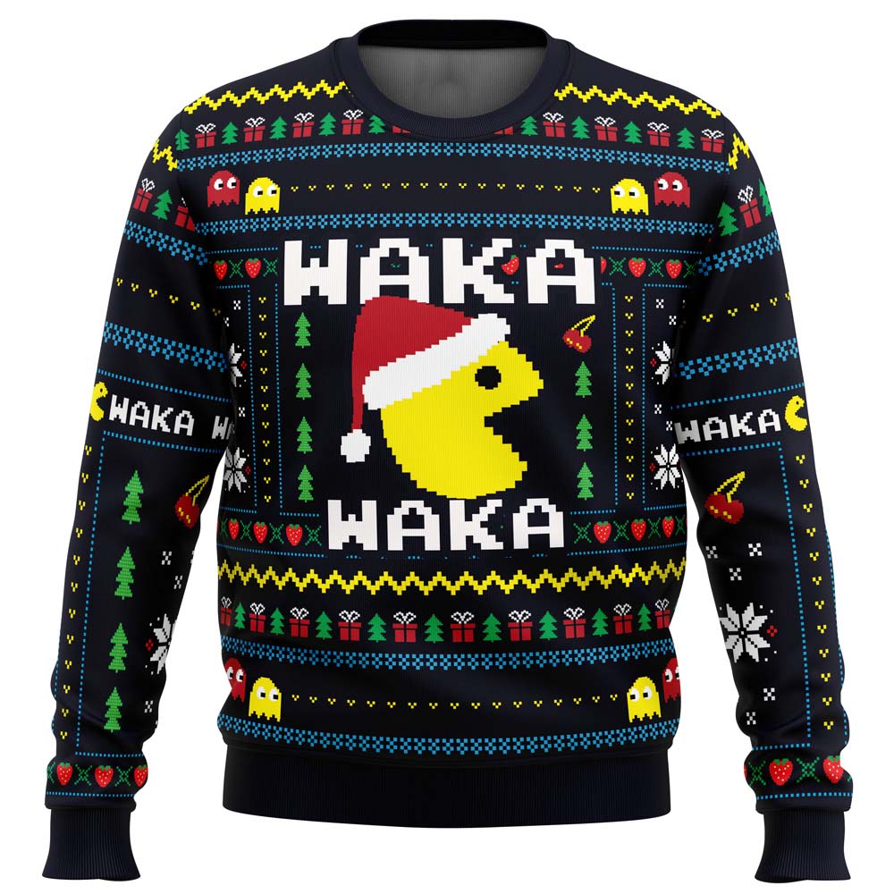 Christmas Arcade Pac-Man Ugly Christmas Sweater