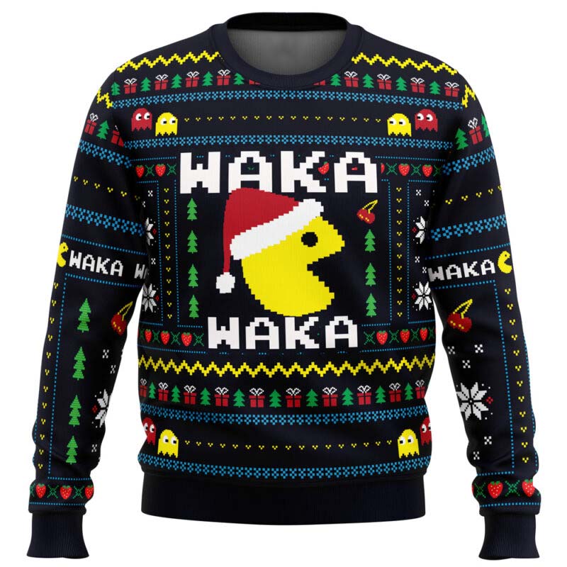 Christmas Arcade Pac-Man Ugly Christmas Sweater