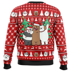 Christmas Bears We Bare Bears Ugly Christmas Sweater