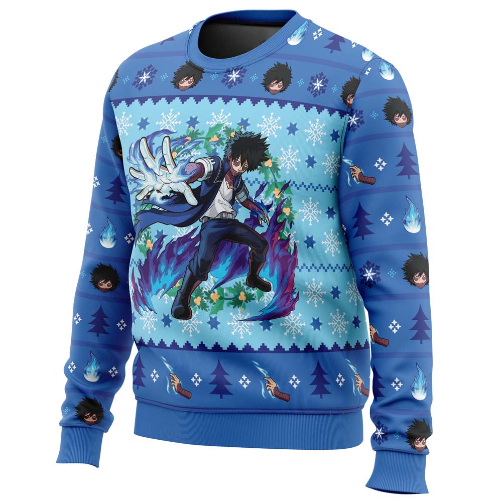 Christmas Dabi My Hero Academia Ugly Christmas Sweater