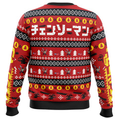 Christmas Dream Chainsaw Man Ugly Christmas Sweater