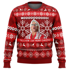 Christmas Flair Pro Wrestling Ugly Christmas Sweater