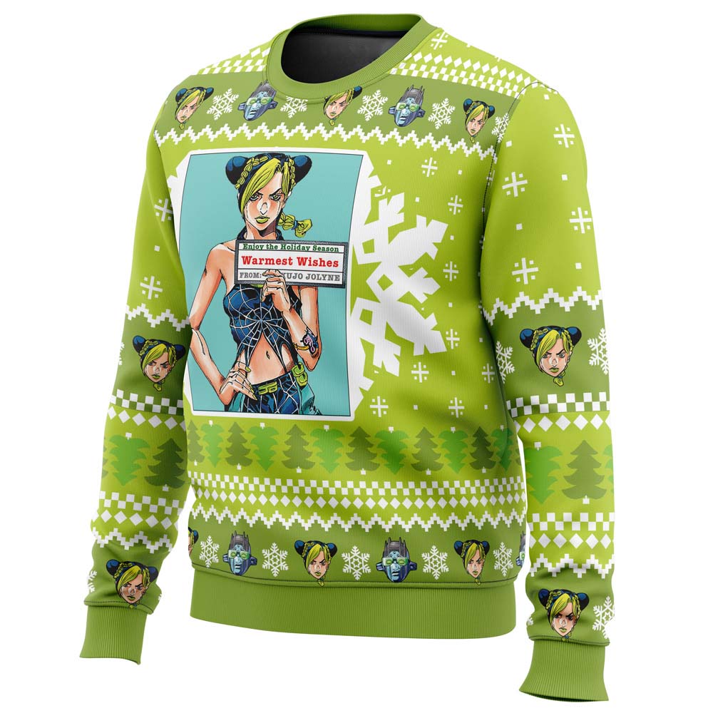 Christmas Jolyne Cujoh Jojo's Bizarre Adventure Christmas Sweater