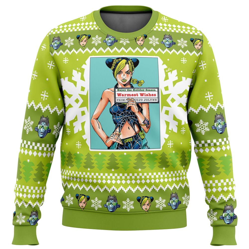 Christmas Jolyne Cujoh Jojo's Bizarre Adventure Christmas Sweater