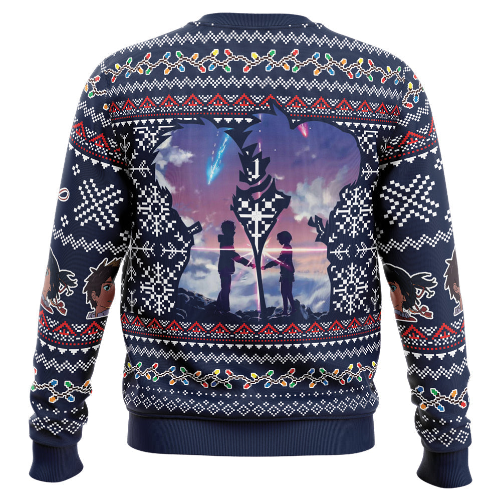 Christmas Kimi No Nawa Your Name Ugly Christmas Sweater