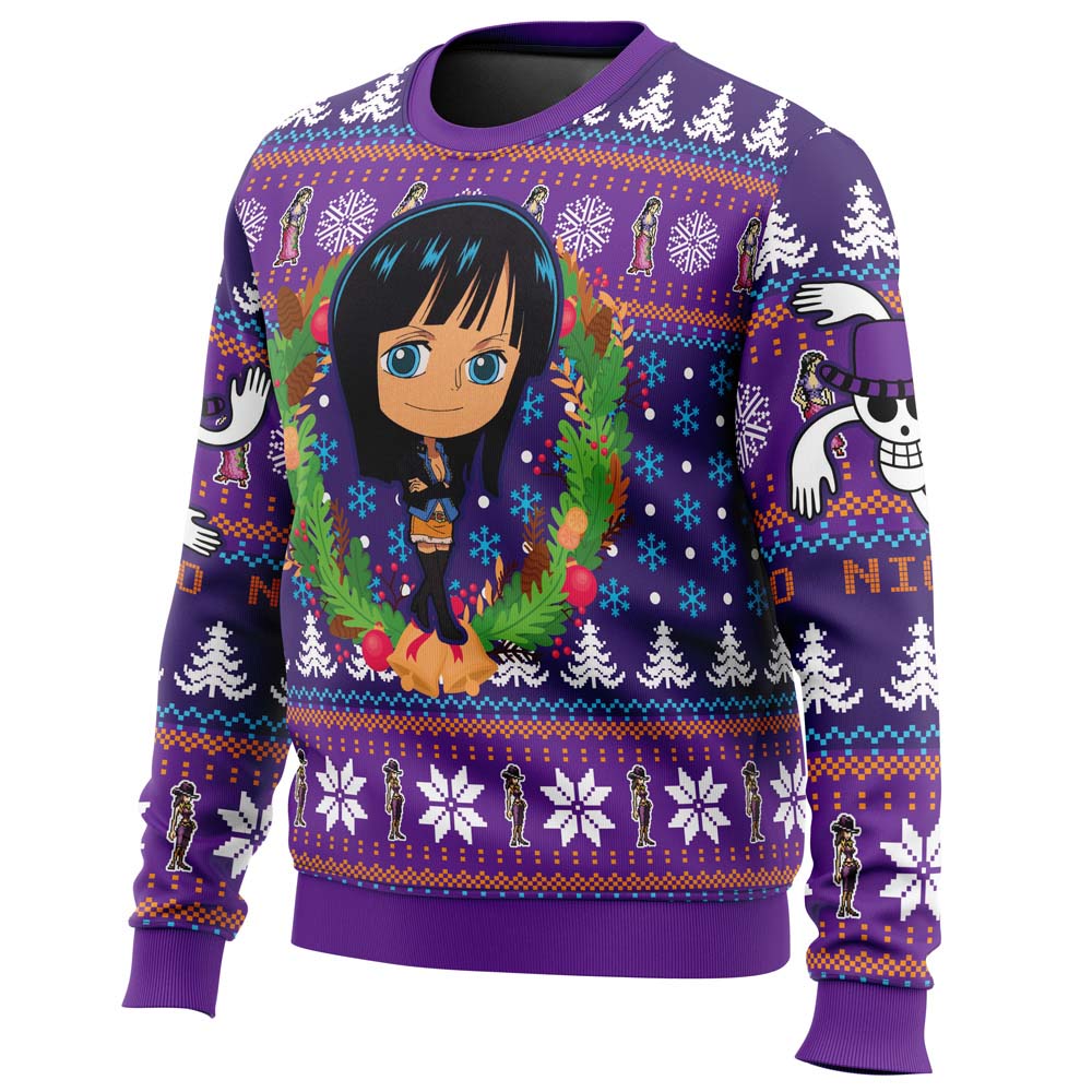 Christmas Nico One Piece Ugly Christmas Sweater