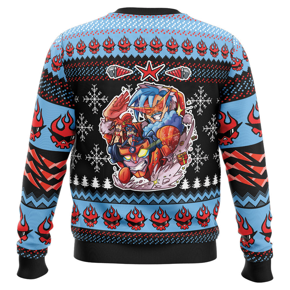 Christmas Party Tengen Toppa Gurren Lagann Ugly Christmas Sweater